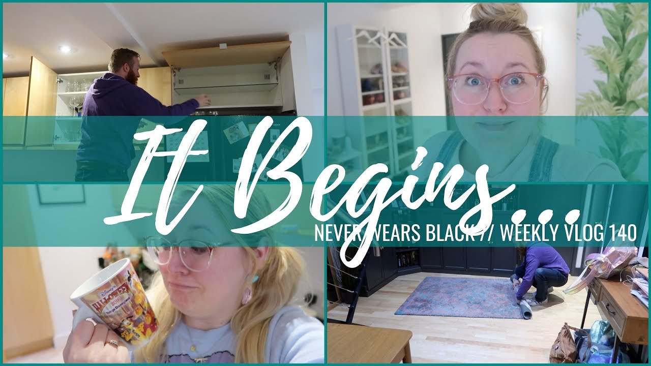 It Begins... // Weekly Vlog 140 // NEVER WEARS BLACK beautycon