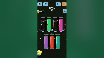 Water color sort game / level