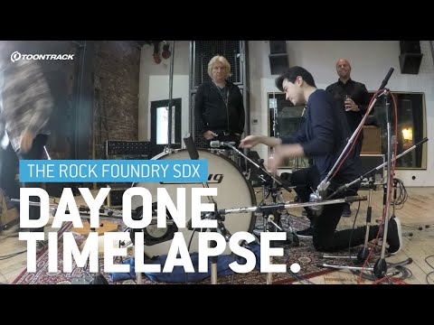 Superior Drummer 3: The Rock Foundry SDX – Day one timelapse