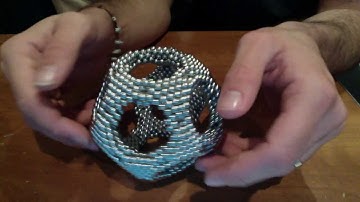 Truncated Icosidodecahedron or rhombicosidodecahedron (zen magnets)