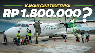 IS IT WORTH IT TO TAKE A PLANE WITH A TICKET THIS EXPENSIVE? Rp. 1,800,000 Trip by Citilink Pekan...