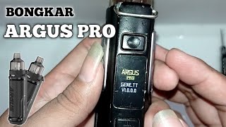 cara bongkar (disassembly) argus pro & review mesinya