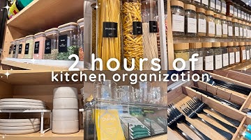 EXTREME WHOLE KITCHEN ORGANIZATION & DECLUTTER| (kitchen organization ideas)| Pantry Organization