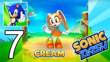 Sonic Dash – Gameplay Walkthrough Part 7 - Cream (iOS, Android)