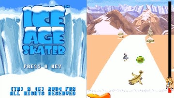 Ice Age Skater JAVA GAME (Mobile Scope AG 2004 year) FULL WALKTHROUGH