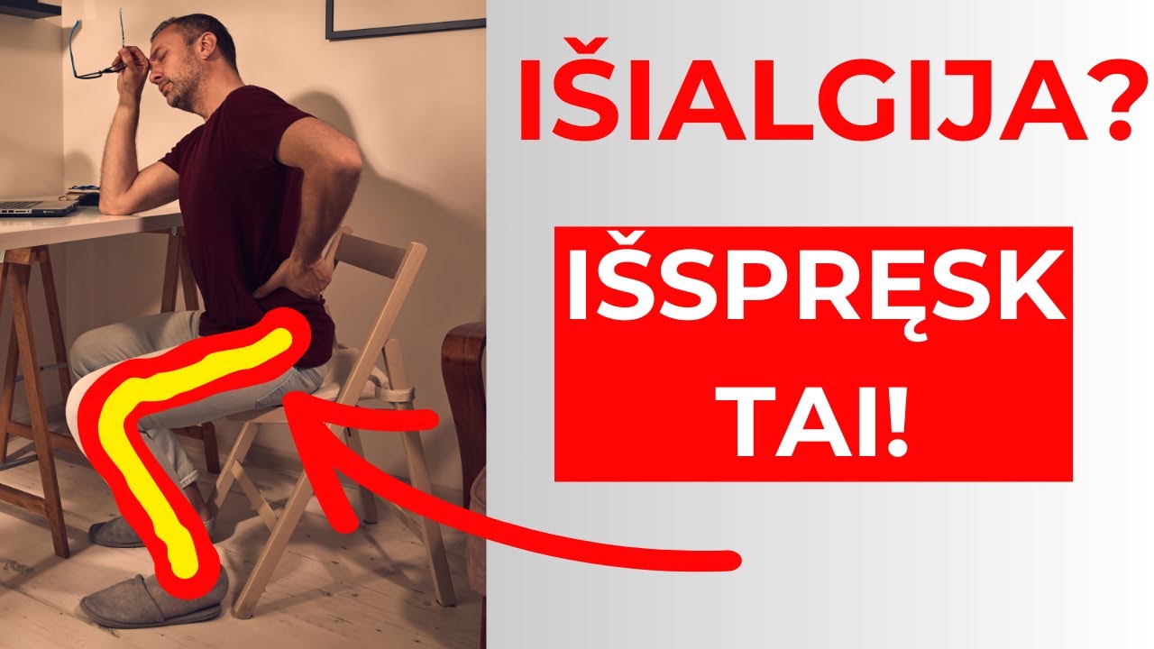 Nugaros Skausmas Plinta Į Koja. Kineziterapijos Pratimai