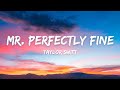 Taylor Swift - Mr. Perfectly Fine (Taylor