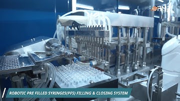India’s 1st Robotic Prefilled Syringe Machine | PFS Machine | PFS Filling Machine by HMPL Sterile