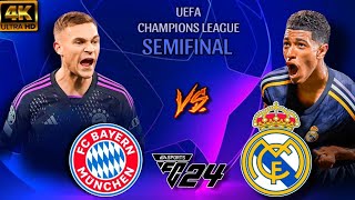 FC24 Bayern Múnich Vs Real Madrid | SEMIFINAL UEFA CHAMPIONS LEAGUE [4K60]