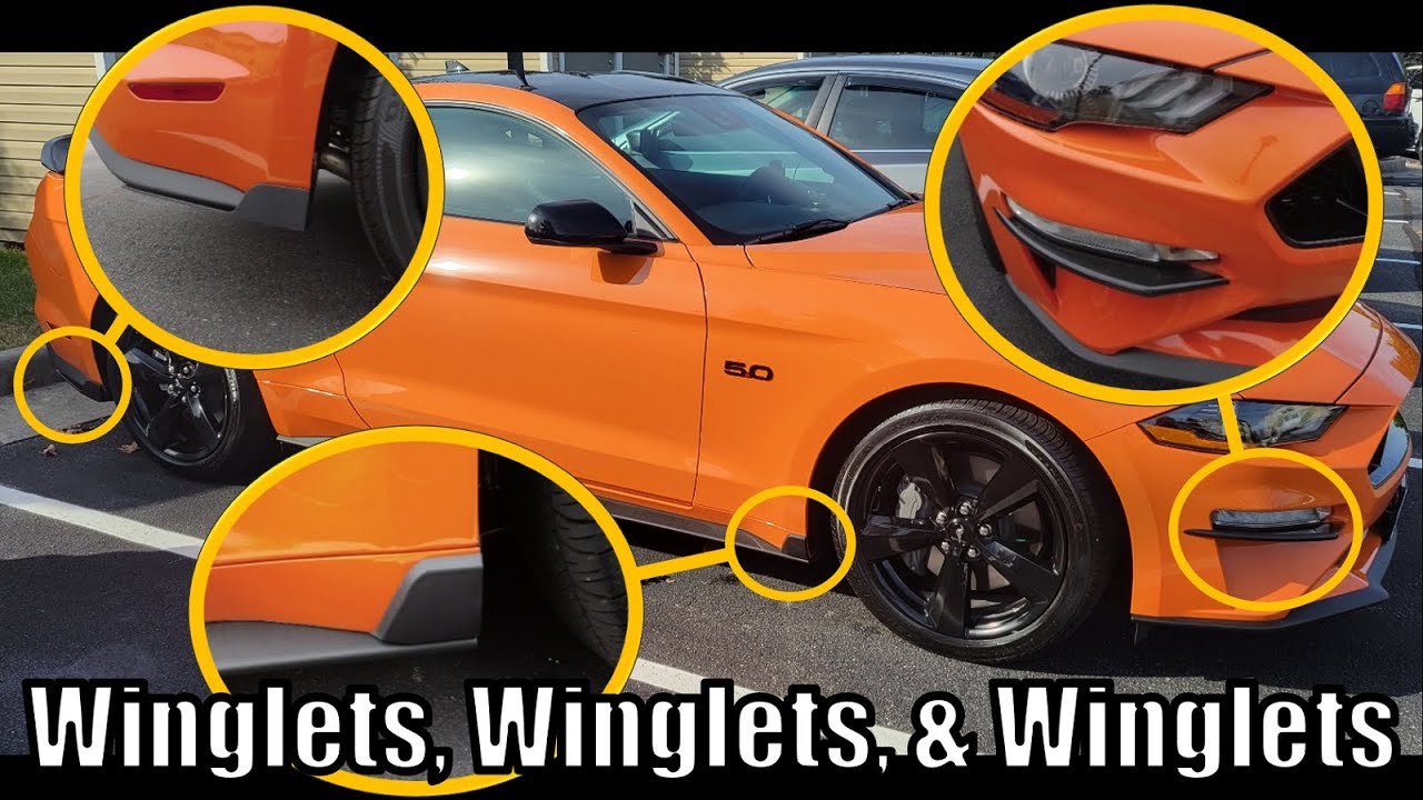 How to Install Mustang Rocker Winglets, Rear Diffuser Winglets, and ...