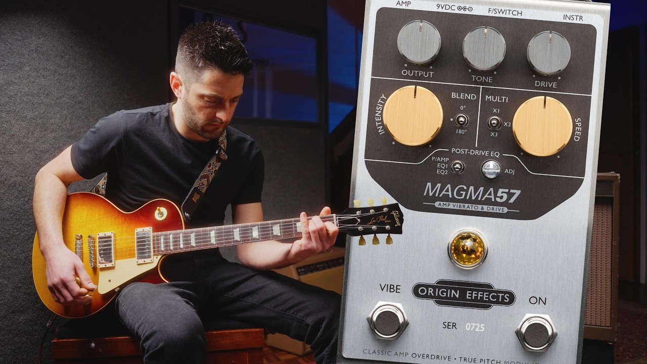 Origin Effects MAGMA57 Amp Vibrato & Drive | Sweetwater