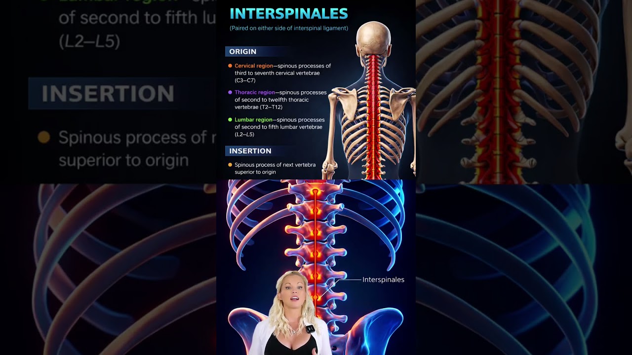Am I the source of your back pain or imbalances? The INTERSPINALES
