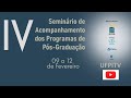 IV Seminário de Acompanhamento dos Programas de Pós-Graduação da UFPI