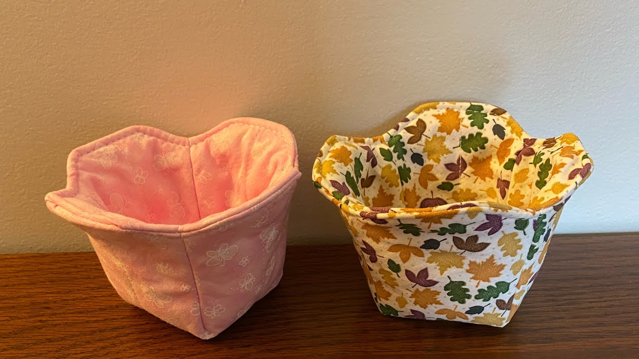 How to Sew a Pint Cozy, Sewing a Bowl Cozy, Beginner Friendly Sewing ...