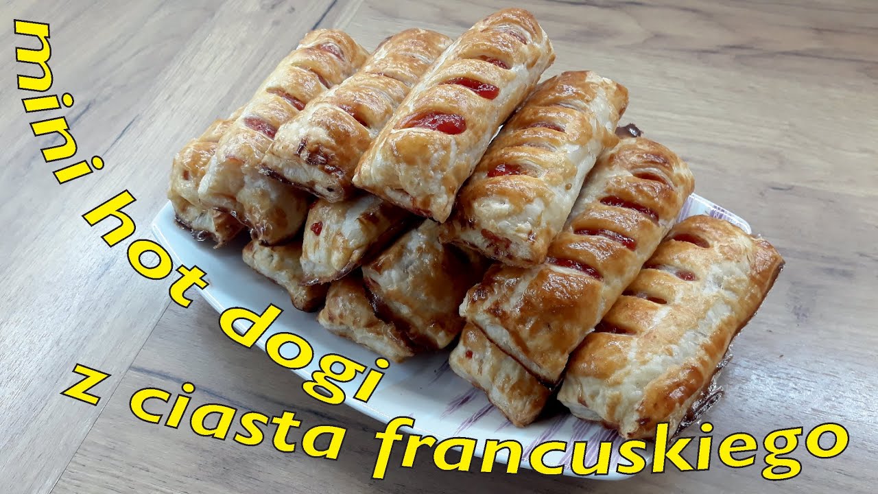 Mini Hot Dogi Z Ciasta Francuskiego
