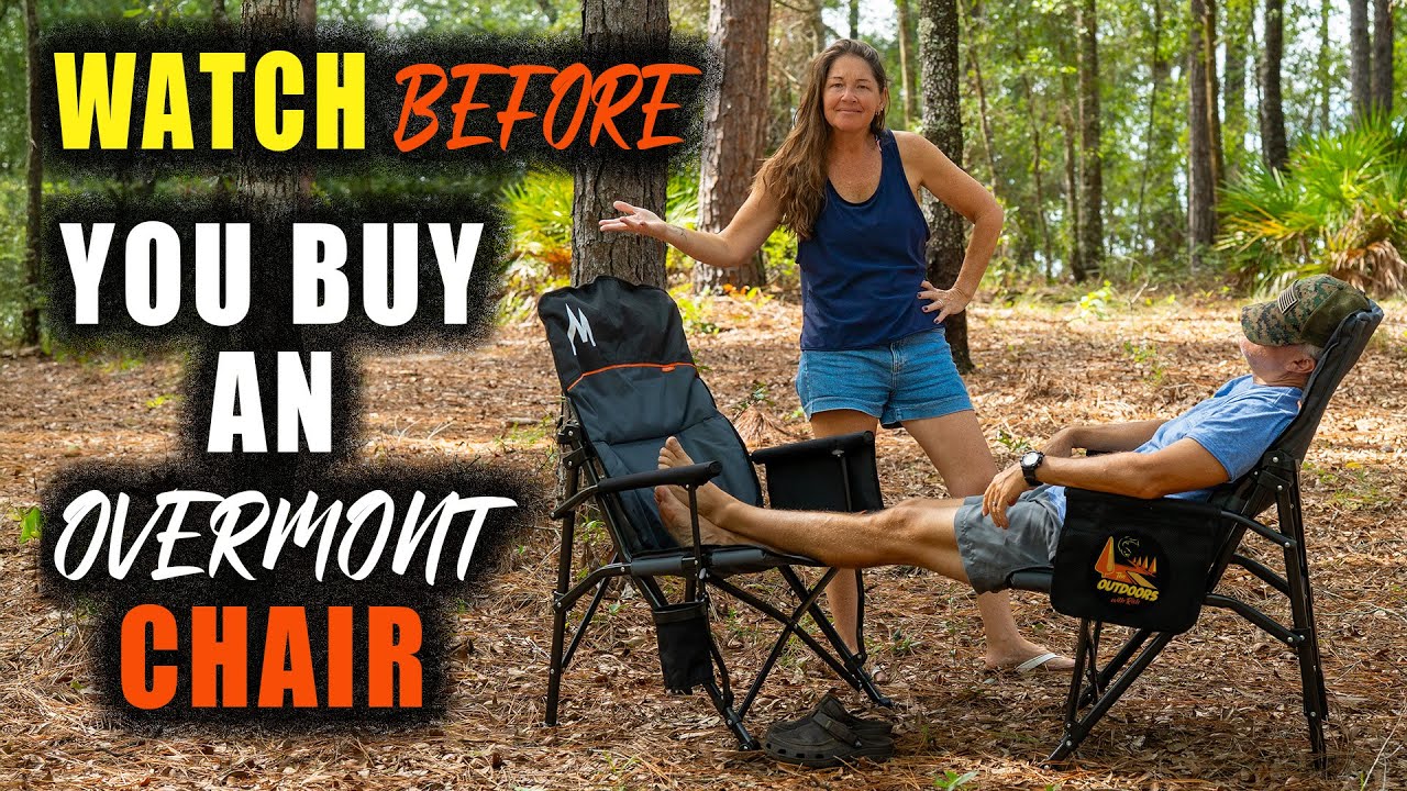Overmont Back Support Camping Chair for Adults – Overmontoutdoor
