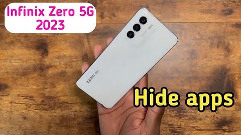 How To Hide App In Infinix Zero 5G 2023, Infinix Zero 5G 2023 Main Apps Hide Setting Kaise Karen,