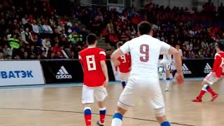 FUTSAL EURO-2019 U19. Qualification. Czech Republic - Russia. 0:7.