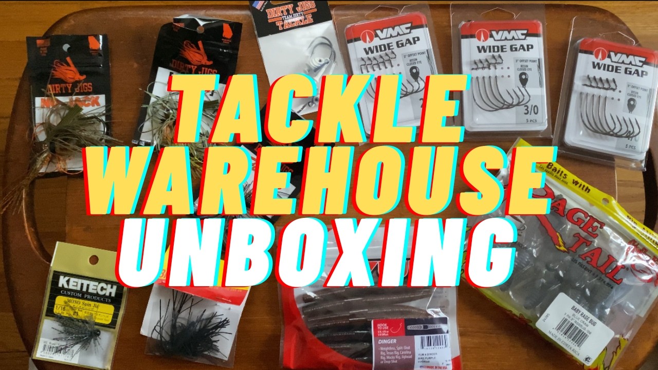Tackle Warehouse Jig Unboxing | Dirty Jigs for Bass Fishing (Amateur Angler)