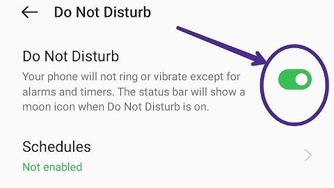 oppo A96 on DND, how to on do not disturb oppo a96 phone