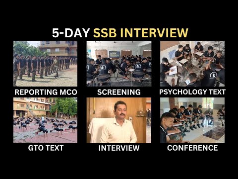 5 Day SSB Interview Process with Full Explanation 2024 (Complete SSB Interview Procedure) #trending