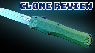 Benchmade 3400 Autocrat clone unboxing and knife review from DHgate