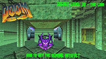 Doom 64 - Level 30 (The lair (SECRET level, All secrets found)