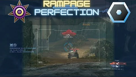 Halo 4 btb Harvest Legendary Rampage Perfection 24/8/0