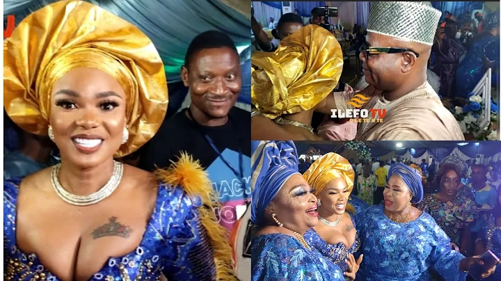 SEE ACTRESS IYABO OJO GRAND ENTRANCE TO MOVIE DIRECTOR ABBEY LANRE 60TH BIRTHDAY PARTY LIVE IN LAGOS