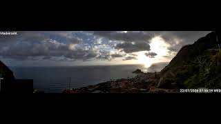 LIVE 4K Porto Moniz - Madeira Ocean Horizon Sky View Real Time Weather