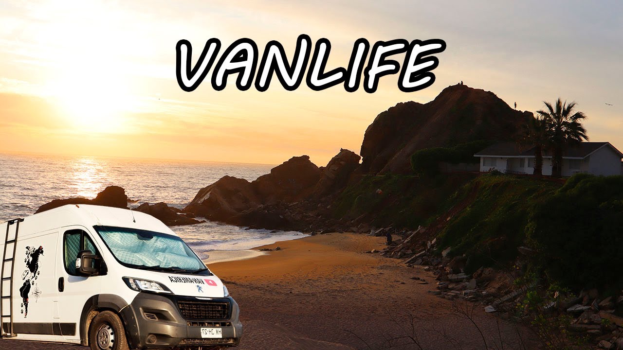 DONDE DORMIR EN VIÑA DEL MAR CON LA MOTORHOME  - Buscando Lugar para Dormir Viaje en Furgo - T1/C31