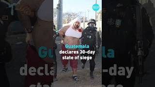 Guatemala declares a 30-day state of siege Guatemala Under Pressure From Prison Collapse To State Of Siege