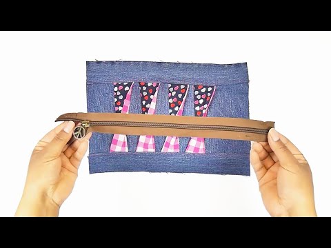 How to make handbag with old jeans - Ecobrisa DIY