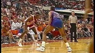Dominique Wilkins takes Dennis Rodman to SCHOOL 1991