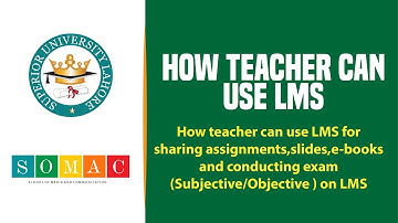 How teacher can use LMS