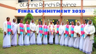St Anne Ranchi  Final Commitment  21 November 2020