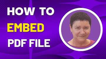 Comment intégrer un fichier PDF