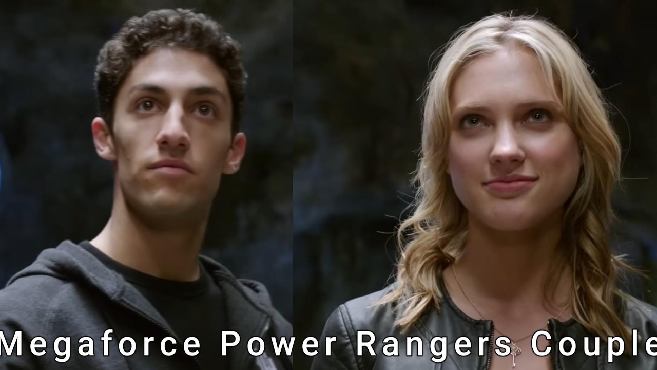 Jake and Gia, the Megaforce Power Ranger couple