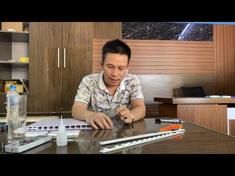 Video Cánh dán nẹp vát nhựa Đài Loan - youtube