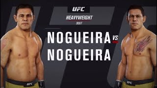 Big Nog vs Lil Nog 'NOGUEIRA BROTHERS' (EA Sports UFC 3) CPU vs CPU