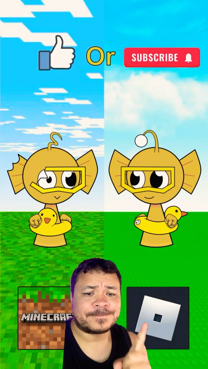 EOBLOX OU MINECRAFT #mayumigames #sprunki #roblox #minecraft