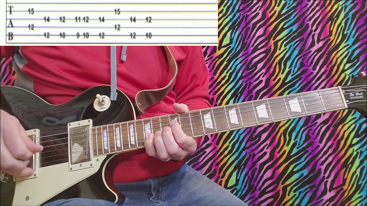 How to Play "CLOSER TO THE HEART" w. tabs RUSH guitar lesson YouTube