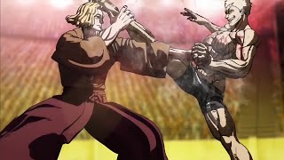 Raian Kure vs Mokichi Robinson DUBBED!!- Kengan Ashura HD! 😱❤️🤯💯🔥🍿💪👌