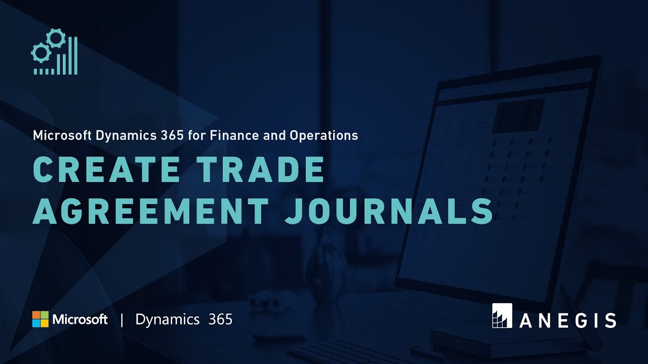 Microsoft Dynamics 365 for Finance and Operations: Create Trade ...