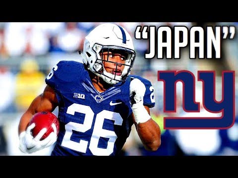 SAQUON BARKLEY WELCOME TO THE NEW YORK GIANTS MIX - "JAPAN " FT. FAMOUS DEX  - YouTube