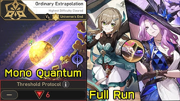 Ordinary Protocol 6 Mono Quantum Qingque & Jade with Child of Calamity Full Run | Divergent Universe