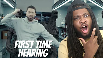 First Time EVER Hearing Eminem - Godzilla ft. Juice WRLD Reaction