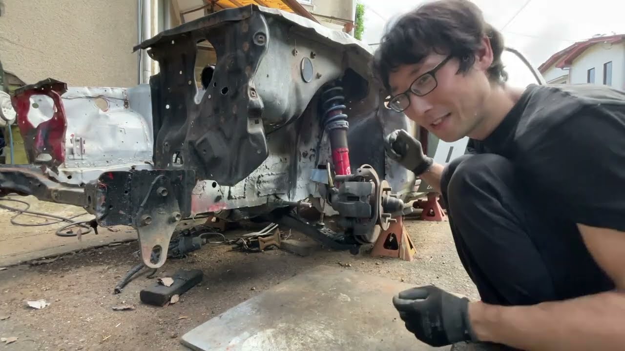 回らない歯車 A rotary on a Hachiroku! The brakes won't work! It's a right-hand