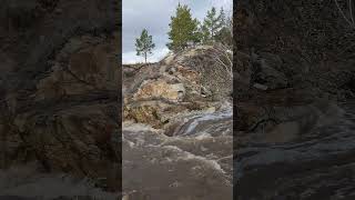 Демаринский водопад 2024 #snow