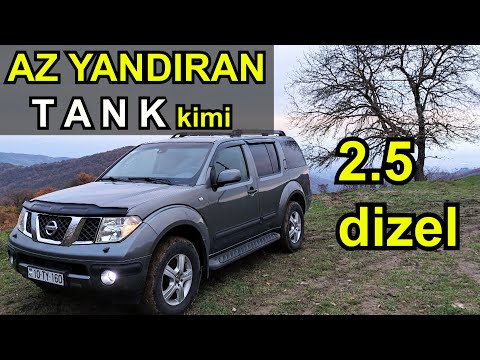 Nissan NAVARA PATHFİNDER Dizel Almağa Dəyərmi - Dağlarda TEST DRİVE İNCƏLƏMƏ